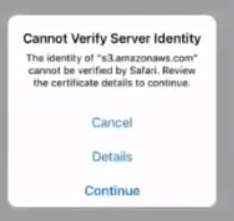 iPhone이 서버 ID 오류를 확인할 수 없는 것은 무엇입니까?